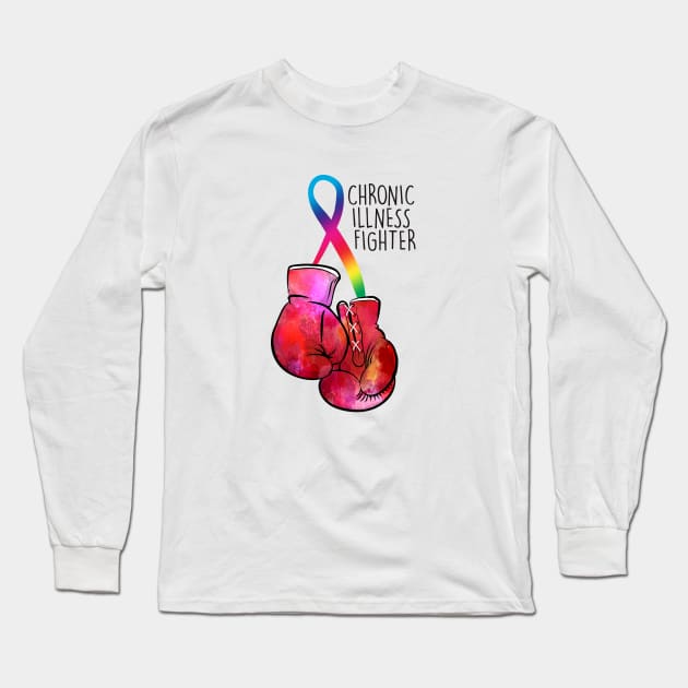 Chronic Illness Fighter Long Sleeve T-Shirt by spooniespecies